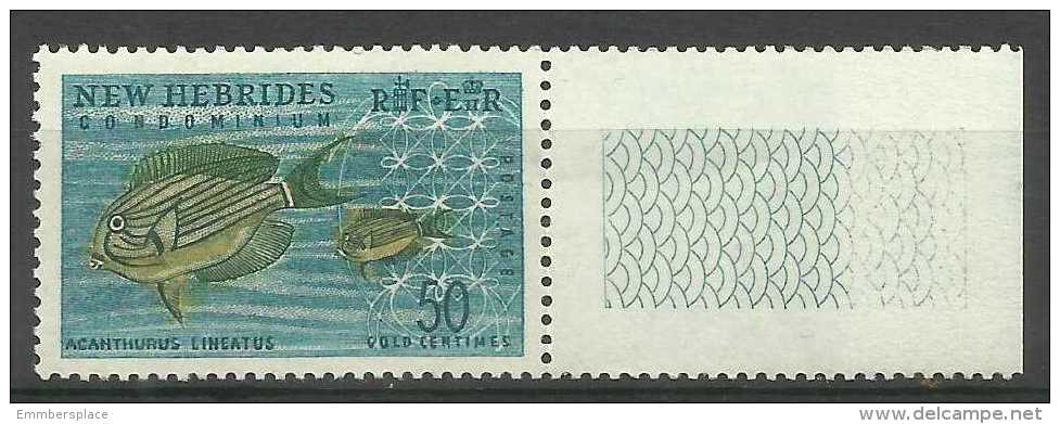 New Hebrides - 1963 Acanthurus 50c MNH **    Sc 103 - Ongebruikt