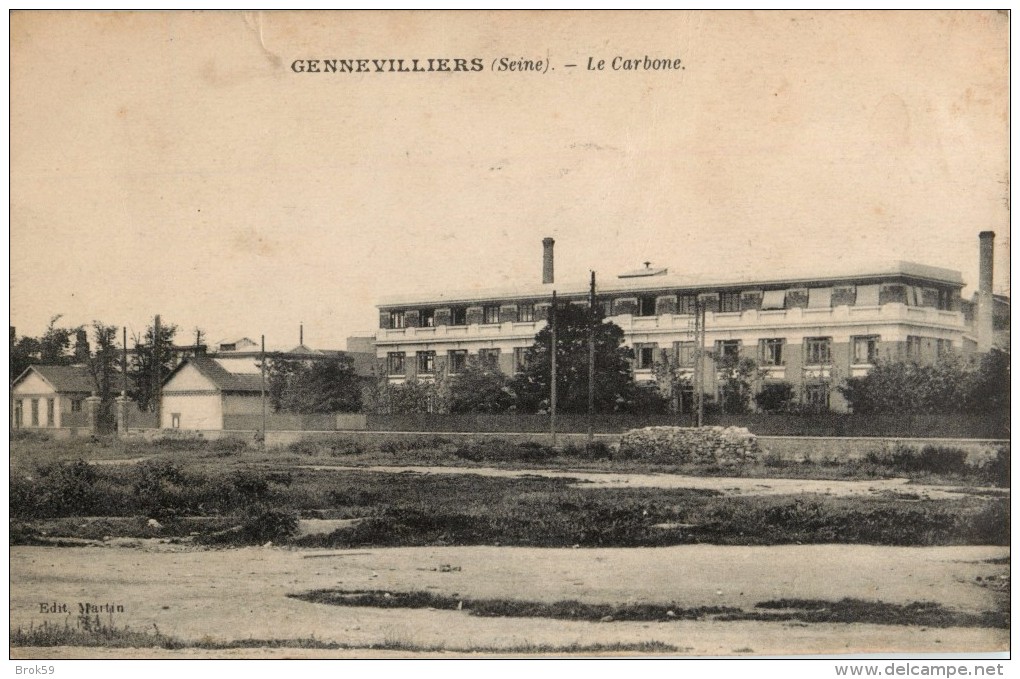 92 GENNEVILLIERS - LE CARBONE - Gennevilliers