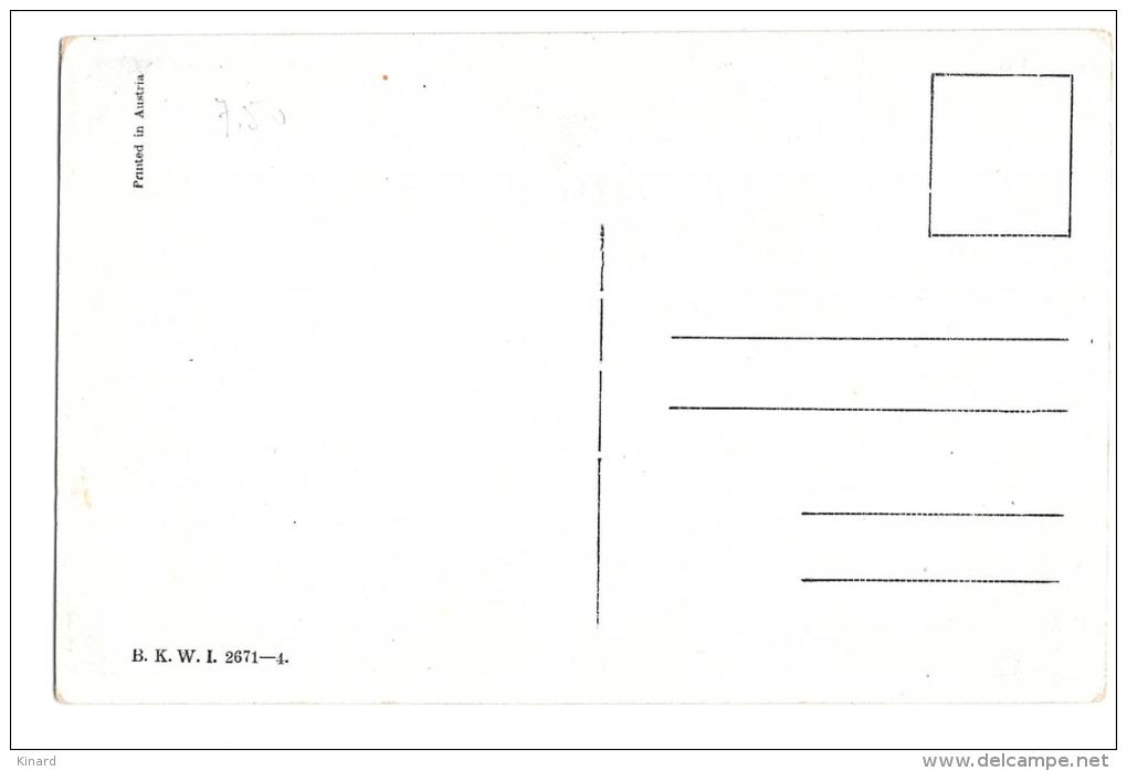 CPA.    ILLUSTRATEUR .  GEORGES  HOLUB.. TBE . SCAN ....BKWI N°2671-4 - Schlemo, F.