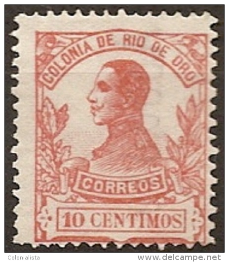 RIO DE ORO (Spanish Sahara) 1912 Ed, 68 MH - Rio De Oro