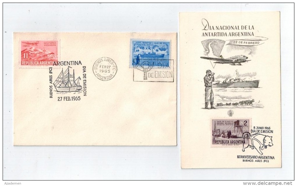 ARGENTINE, Anniversaires 1965 - Événements & Commémorations