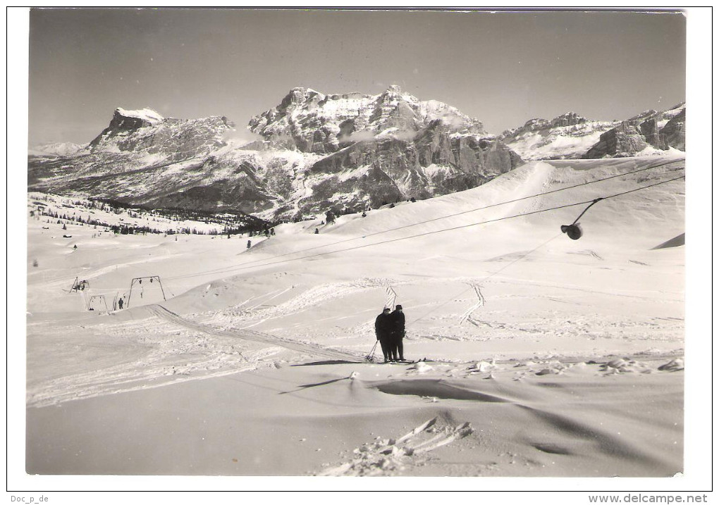 Italy - Rifugio Pralongia - Val Badia - Monte S. Croce - Lavarella - Dolomiti - Corvara - Ski Lift - Bolzano (Bozen)