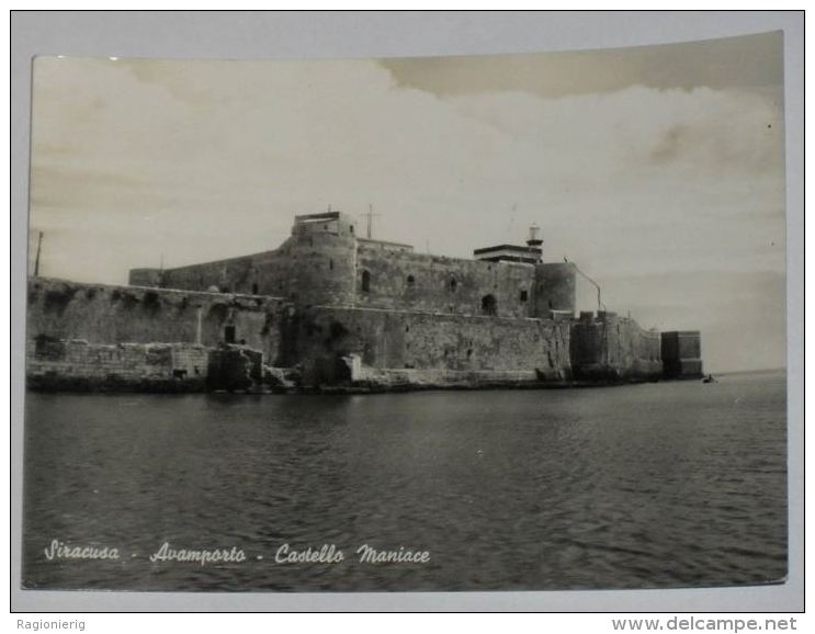 SIRACUSA - Avamporto - Castello Maniace - 1962 - Siracusa