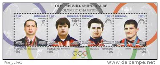 Armenia 2012. Sport. Olympic Champions SS Block Mnh** - Arménie