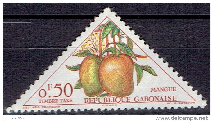 GABON # STAMPS FROM YEAR 1962 STANLEY GIBBONS D197 - Timbres-taxe