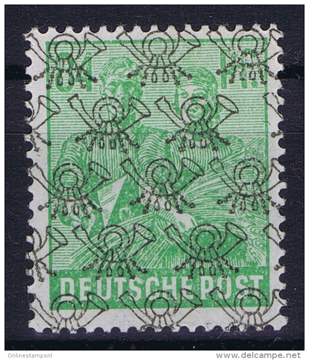 Bizone Mi Nr 51 II  D  Gelbsmaragdgrün  MNH/** Postfrisch - Neufs