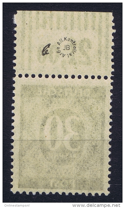 Gemeinschaftsausgaben Mi Nr 928 B W OR Farbgeprüft + Signiert   MNH/**/postfrisch Oberrandstück - Ungebraucht