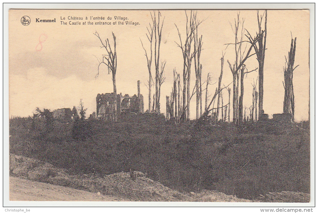 Kemmel, Le Château à L'entrée Du Village (pk22192) - Heuvelland