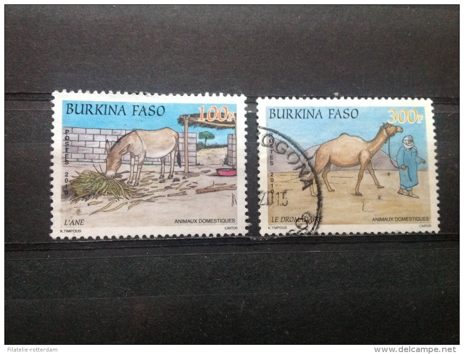 Burkina Faso - Serie Huisdieren 2010 Very Rare! - Burkina Faso (1984-...)