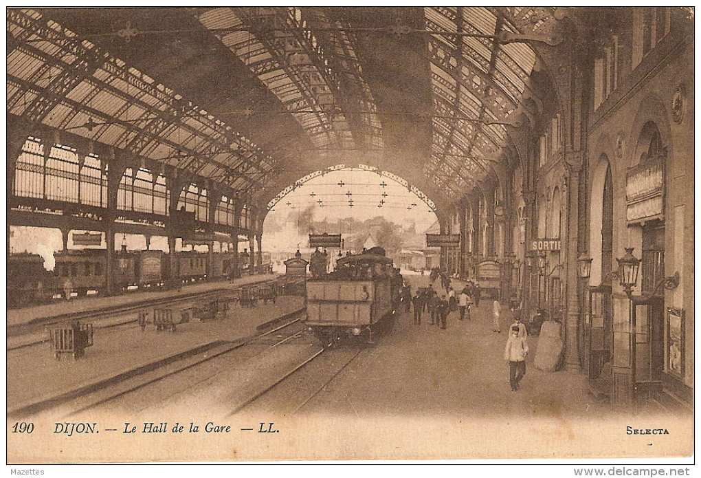 21 DIJON Le Hall De La Gare BE - Dijon