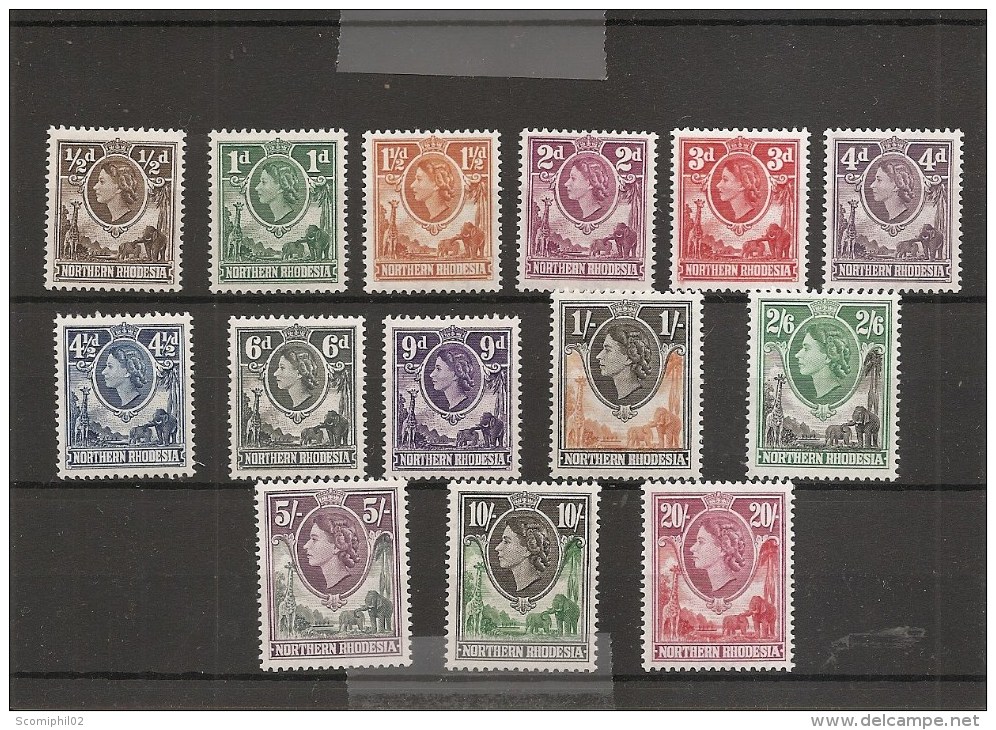 Rhodésie Du Nord ( 59 / 72 XXX -MNh) - Northern Rhodesia (...-1963)