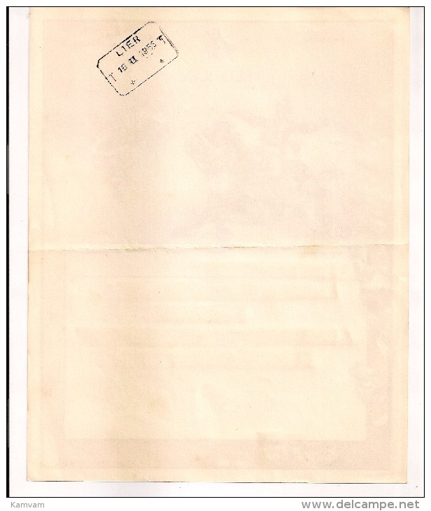 BELGIE BELGIQUE TELEGRAM 1955 LIER Model B.13 (V.) - Telegrammi