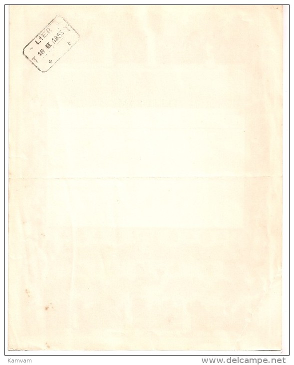 BELGIE BELGIQUE TELEGRAM 1955 LIER Model A.14 (V.) - Telegrammi