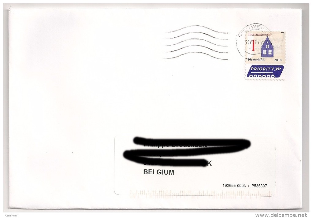 NEDERLAND - 'Internationaal 1' Op Brief - Cartas