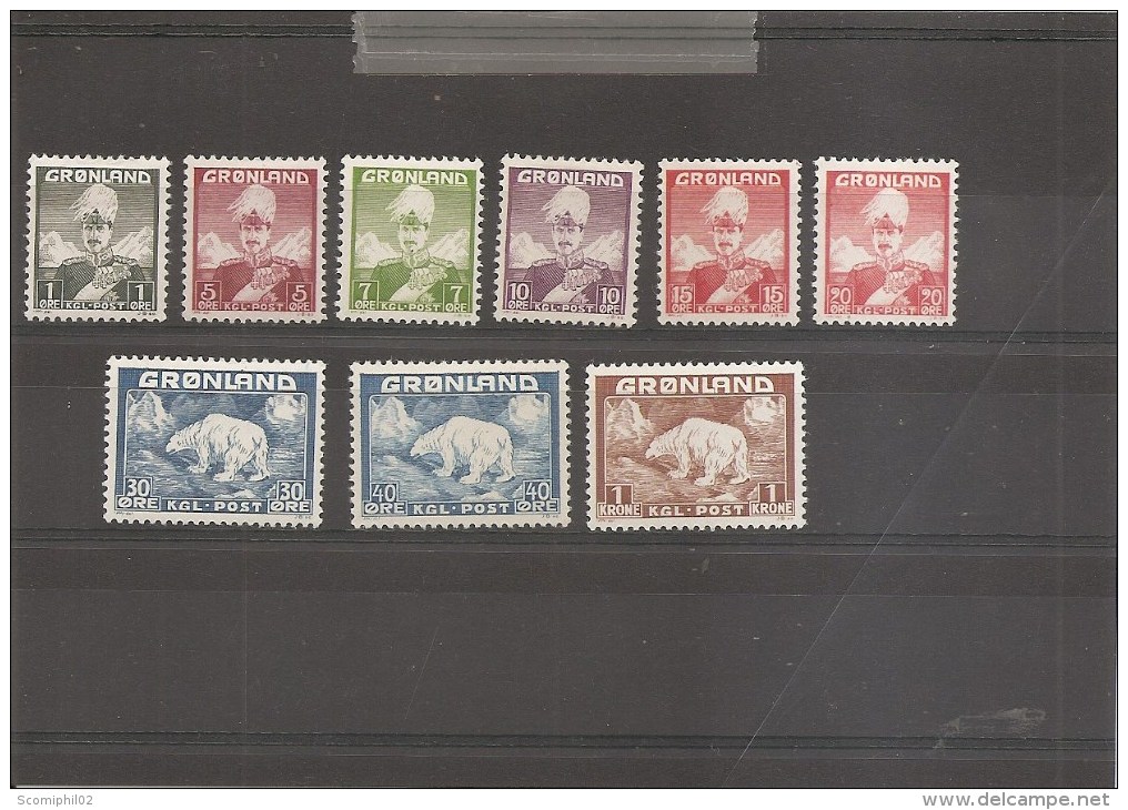 Groenland ( 1/9 X -MH) - Unused Stamps