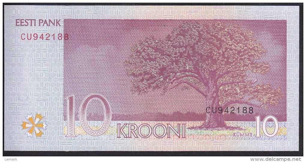 Estonia 10 Krooni  2007 P86b UNC - Estonia