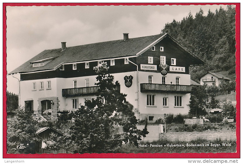 Foto-AK ´Bodenmais´ (LK Regen) Hotel ~ 1966 - Bodenmais