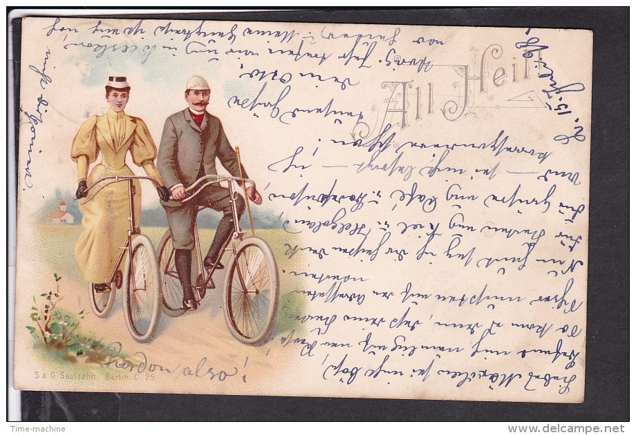 Radfahrer " All Heil " 1898 - Andere & Zonder Classificatie