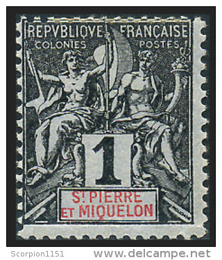 ST. PIERRE & MIQUELON 1892 - Mint - Neufs