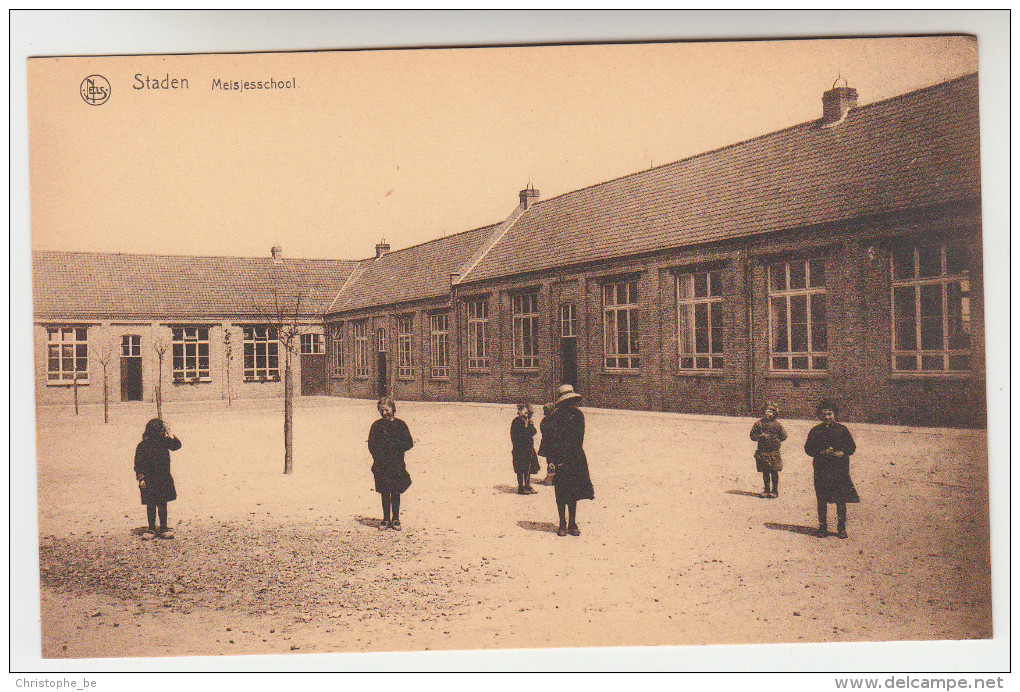 Staden, Meisjesschool (pk22289) - Staden