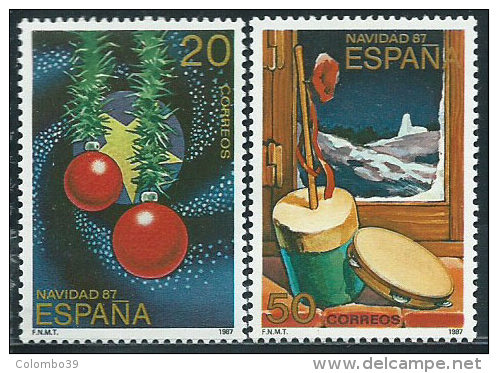 Spagna 1987 Nuovo** - Mi.2805/6  Yv.2540/1 - Neufs