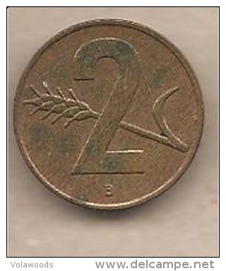 Svizzera - Moneta Circolata Da 2 Centesimi - 1957 - Otros & Sin Clasificación