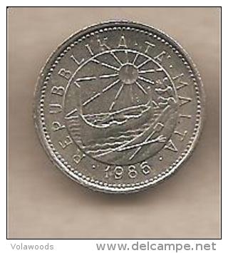 Malta - Moneta Circolata Da 5 Centesimi - 1986 - Malte
