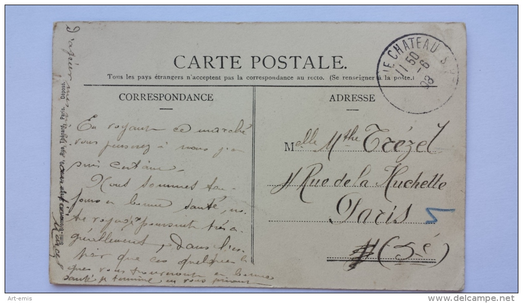 AUXI LE CHATEAU 80 Marche Aux PORCS Place Somme CPA Animee Postcard - Autres & Non Classés