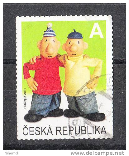 Rep. Ceka   -   2011.  Due Burattini.  Two Puppets. - Marionetas