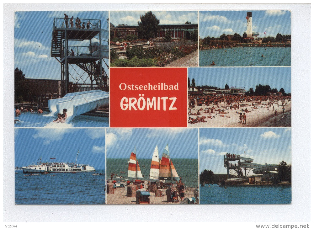 Grömitz, Ostseeheilbad, 7 Ansichten, Unter Anderem Schiff - Grömitz