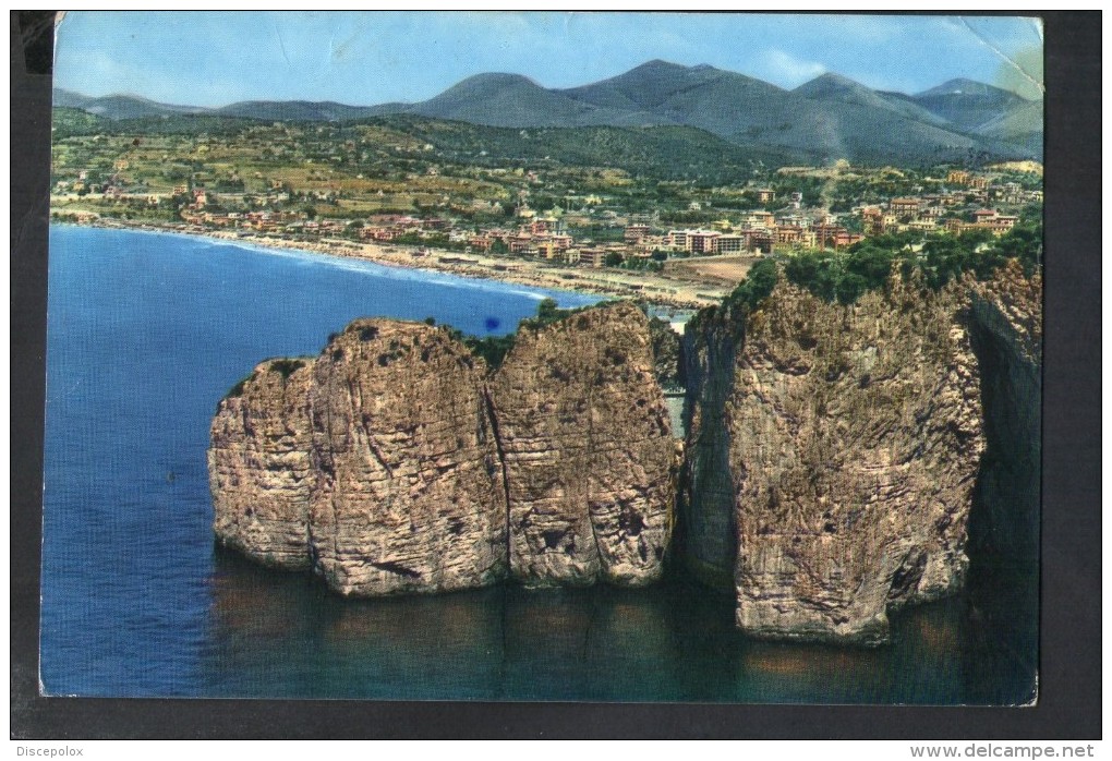 D3734 Gaeta (Latina) - MONTAGNA SPACCATA E SPIAGGIA DI SERAPO - 84 ED. CINE FOTO OTTICA GROSSI _ SAR - Altri & Non Classificati