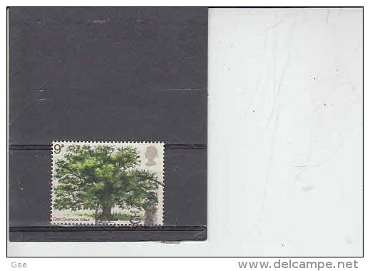 GRAN BRETAGNA  1973 - Unificato  678 - Natura - Alberi - Usati