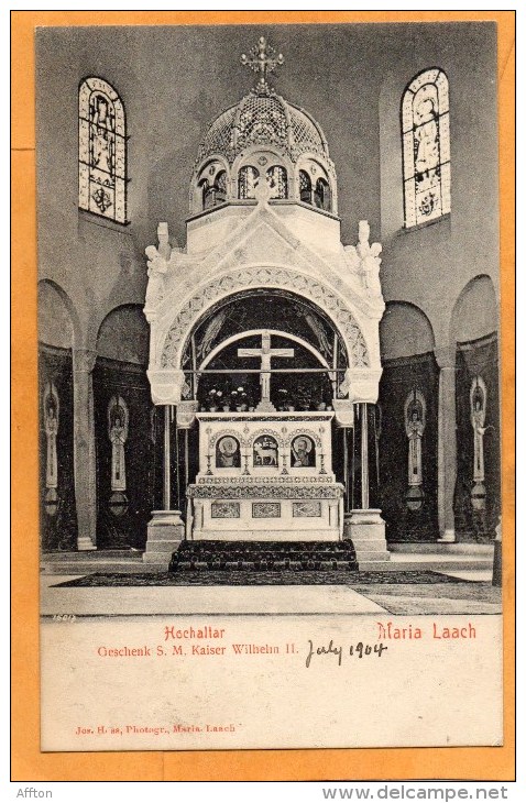 Maria Laach 1904 Postcard - Andernach