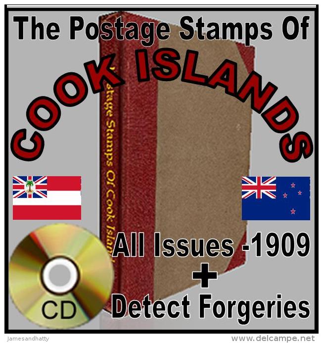 COOK ISLANDS Stamps Minor/Major FLAWS Errors ID Forgery/Forged/Faux/Truques - Poole - Anglais