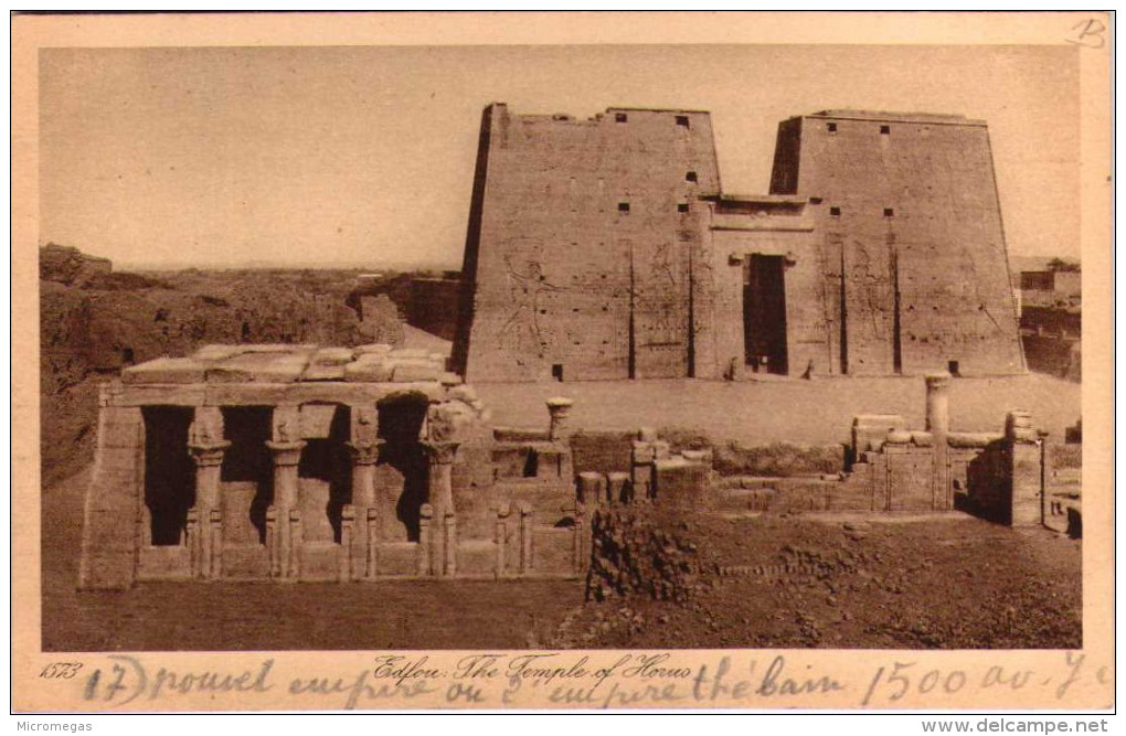 EGYPTE - EDFOU - The Temple Of Horus - Idfu