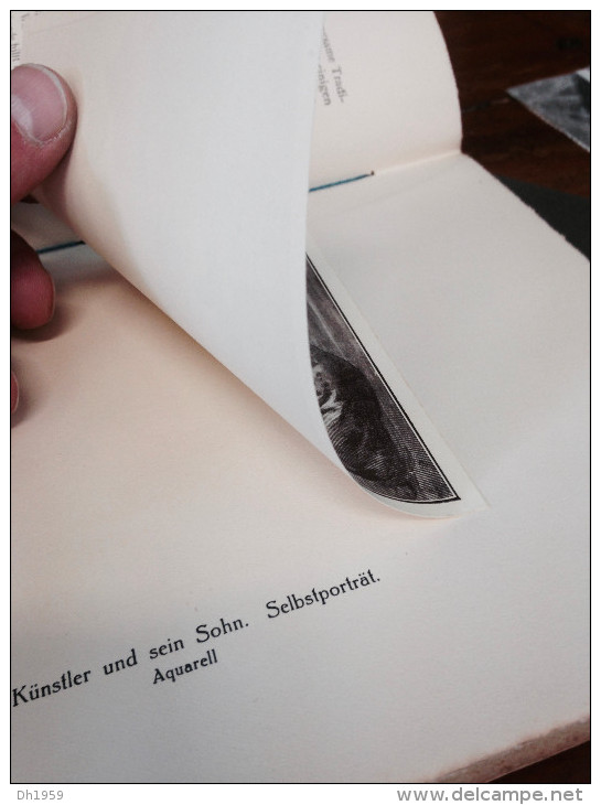 SPINDLER CHARLES AQUARELLE SELBSTVERLAG ELSASS LOTHRINGEN STRASBOURG 1934 ( PHOTOS )