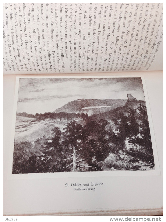 SPINDLER CHARLES AQUARELLE SELBSTVERLAG ELSASS LOTHRINGEN STRASBOURG 1934 ( PHOTOS )