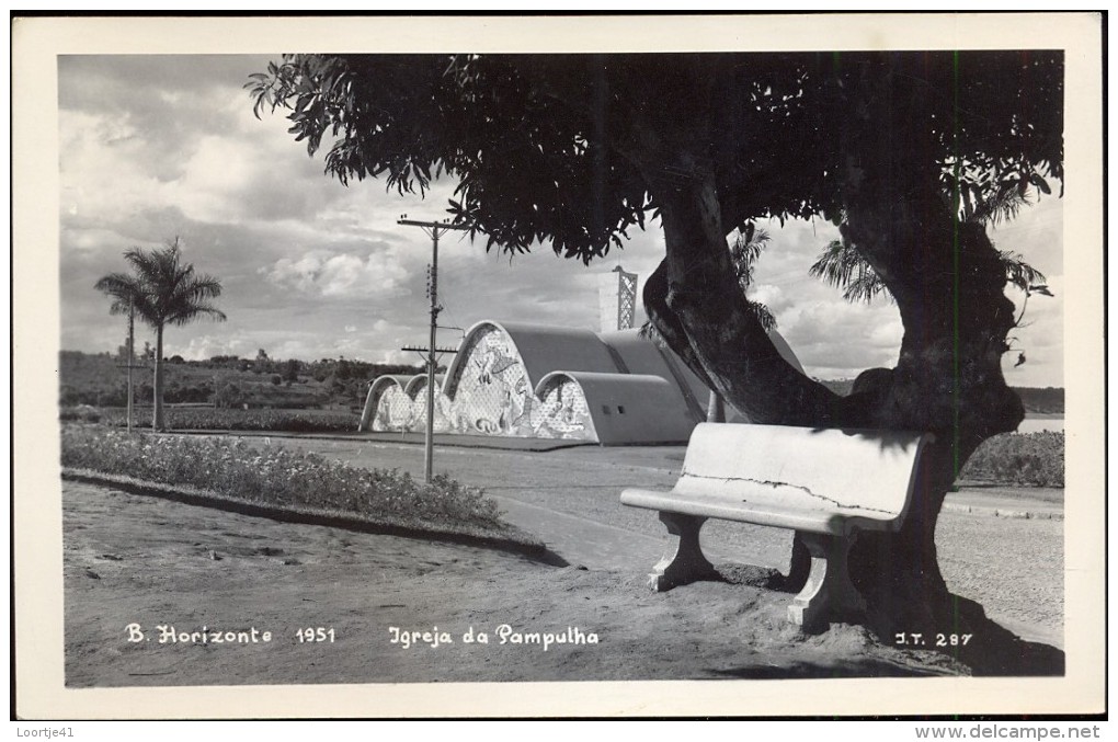 CP - Brasil Brazilie - B. Horizonte 1951 - Igreja Da Pamputha - Belo Horizonte