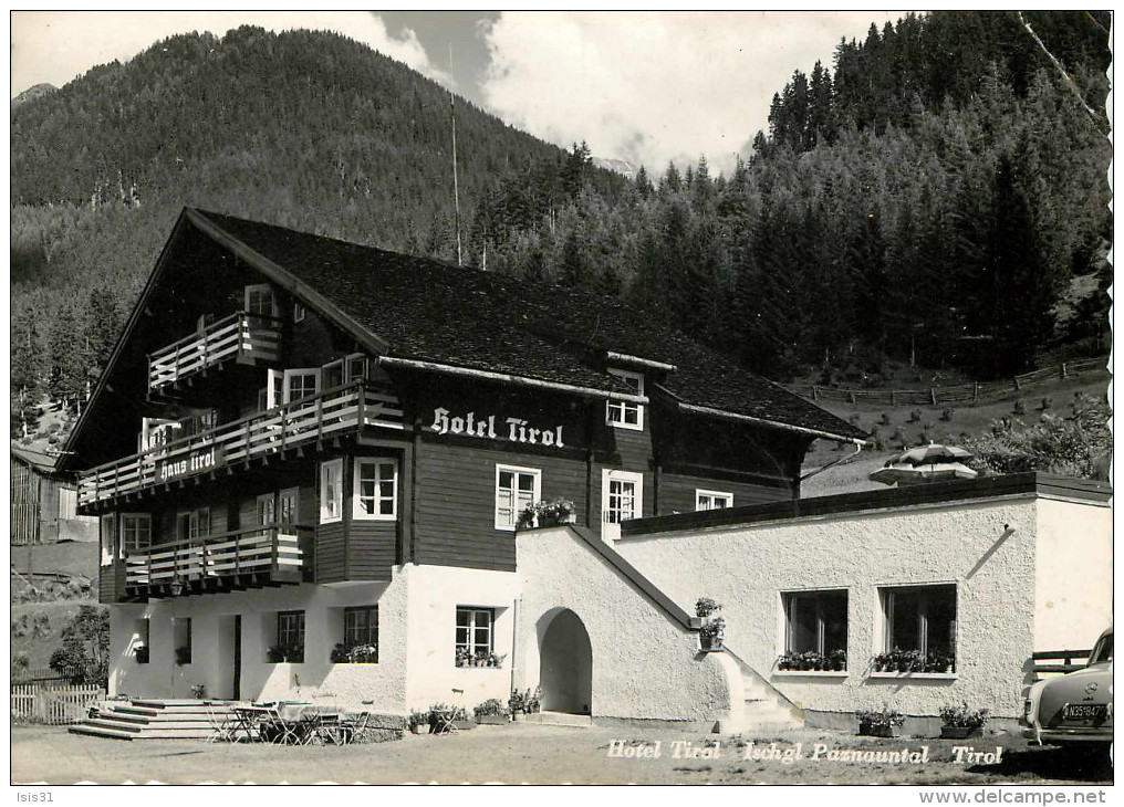 Austria - Autriche - Tyrol - Hotel Tirol - Ischgl Paznauntal - Tirol - Semi Moderne Grand Format - 2 Scans - état - Ischgl