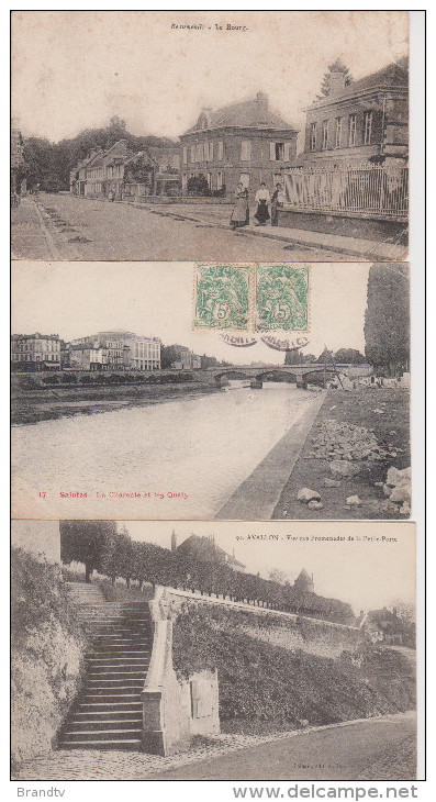 Beau Lot De 100 Cartes Postales Anciennes De Diverses Regions De France-frais De Port 8 Euros (en Recommandée) - 100 - 499 Cartes