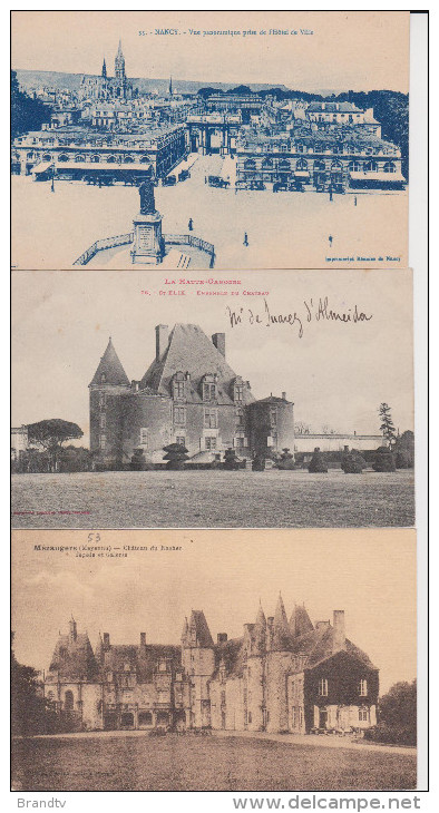 beau lot de 100 cartes postales anciennes de diverses regions de france-frais de port 8 euros (en recommandée)