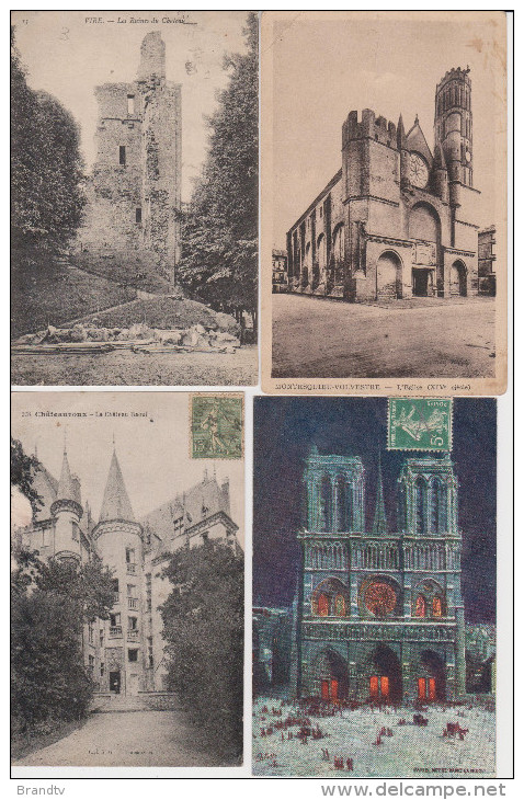 beau lot de 100 cartes postales anciennes de diverses regions de france-frais de port 8 euros (en recommandée)