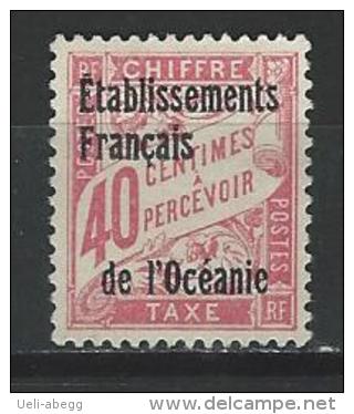 Océanie Yv. 5, Mi 5 * - Timbres-taxe