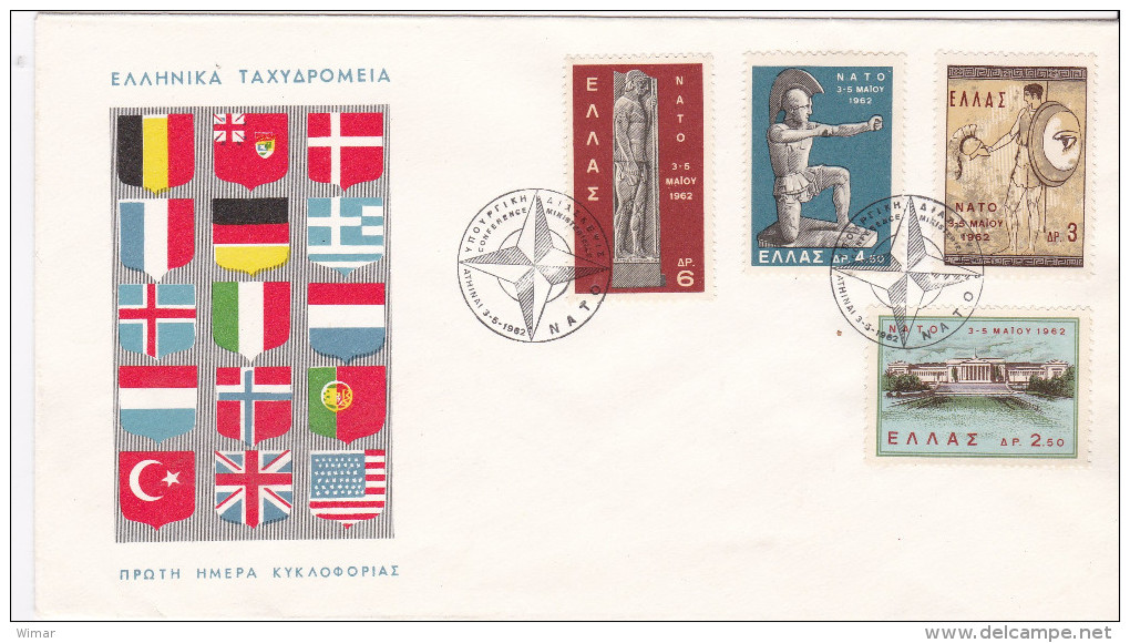 FDC 1962 NATO OTAN - NAVO