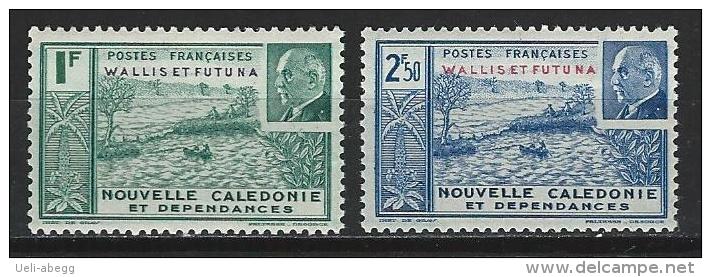 Wallis & Futuna Yv. 90-91, Mi 100-01 * - Unused Stamps