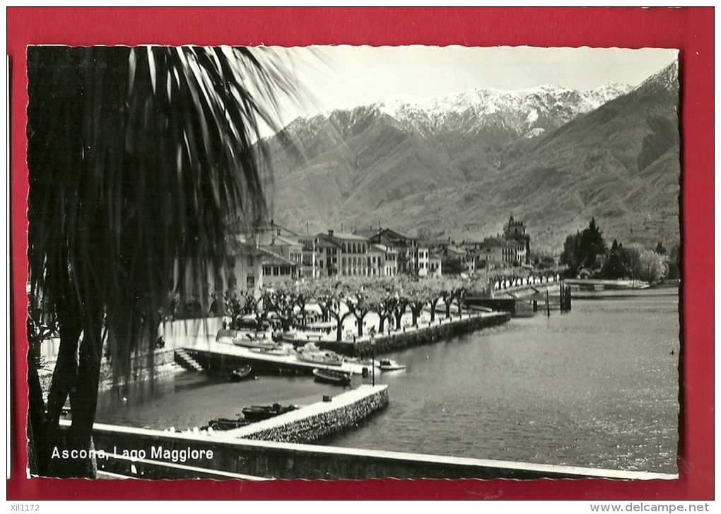 EZT-04 Ascona Lago Maggiore. Cachet Touristique Ascona Vacanze Ideali En 1964 - Ascona