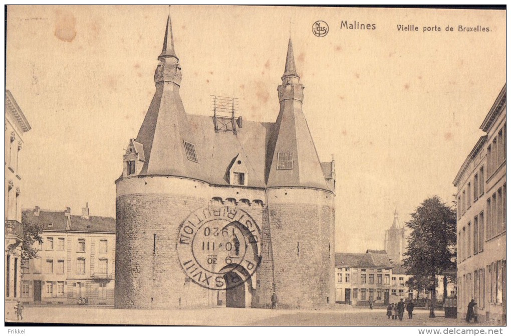 Mechelen Malines Vieille Porte De Bruxelles - Mechelen