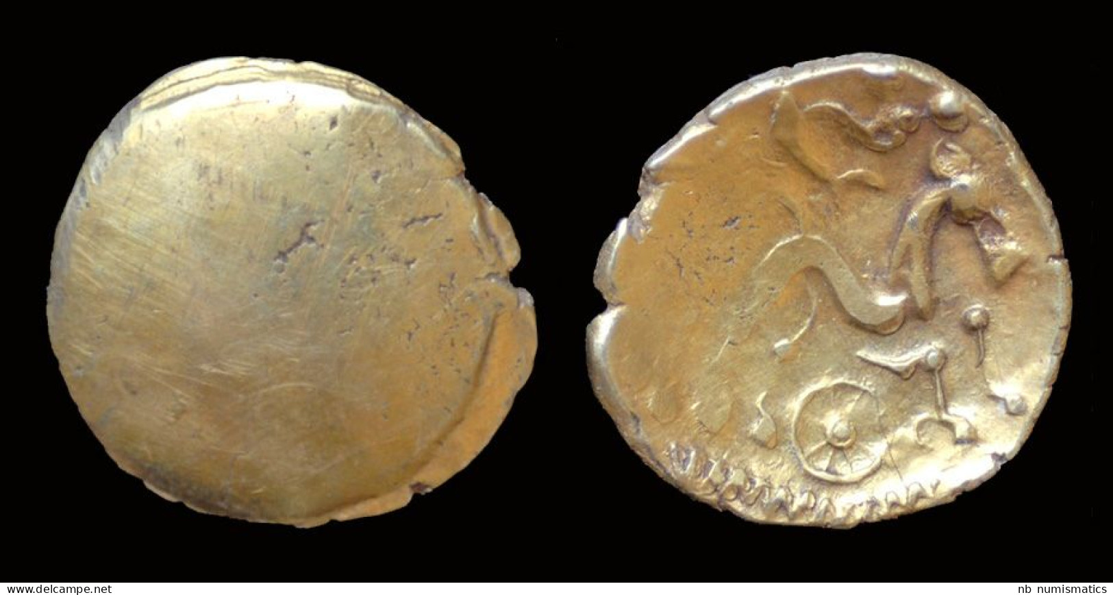 Celtic Britain Attrebates And Regni AV Stater " British Remic Type". - Gauloises