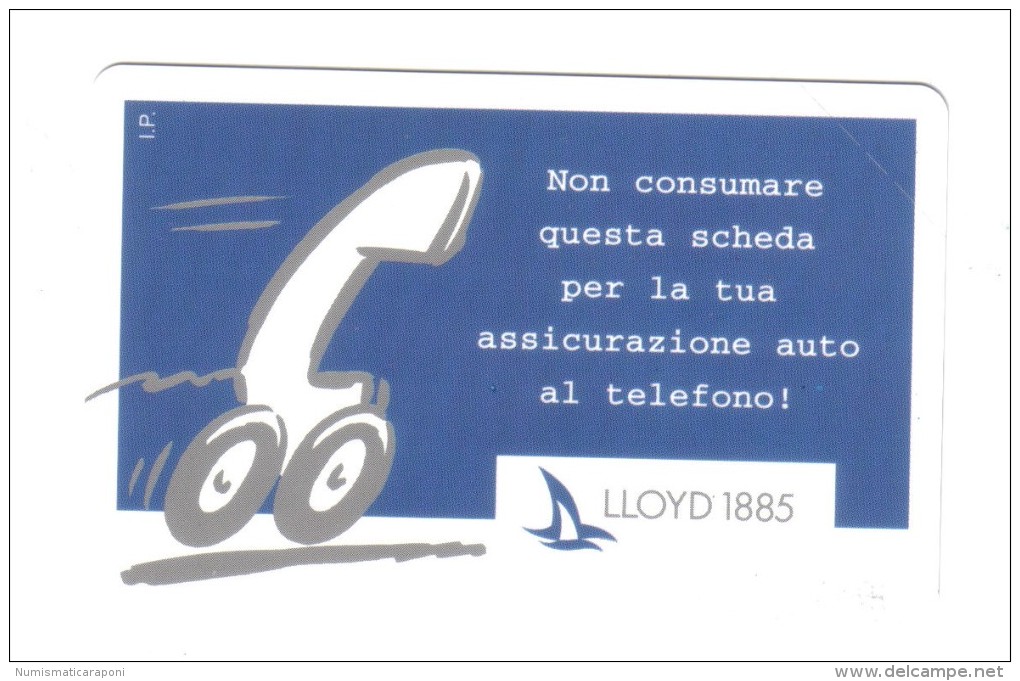 Lloyd 1885 10000 Lire Nuova Cod.schede.026 - Pubbliche Pubblicitarie