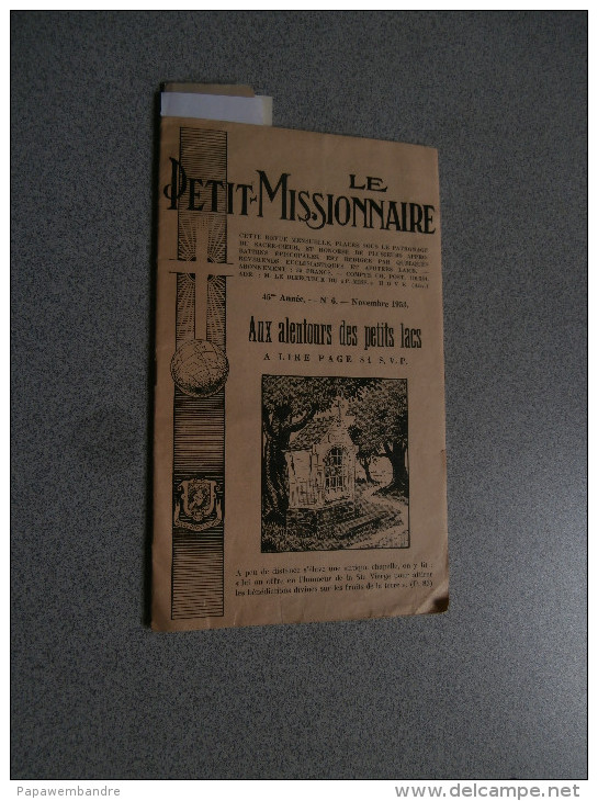 Le Petit Missionnaire 6 Nov 1953 : Maaseik, Neeroeteren, Théodore Bonnel, Ercée - Andere & Zonder Classificatie